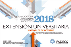 PRESENTACIÓN DE PROYECTOS DE EXTENSIÓN 2018